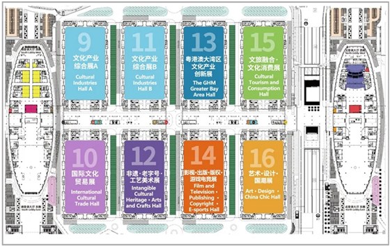 深圳文博会布局图