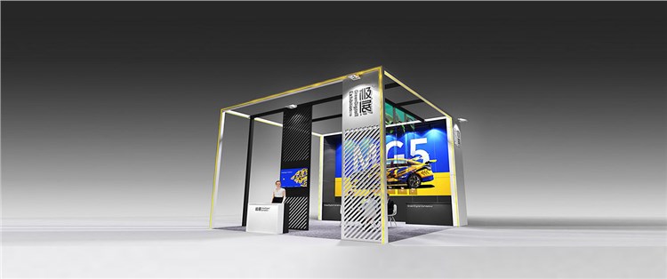 36㎡环保展台设计搭建方案