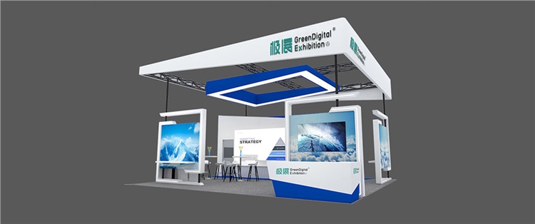 108㎡环保展台设计搭建方案