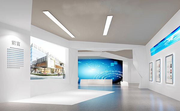 企业展厅设计公司是企业品牌形象“立体名片”的打造者